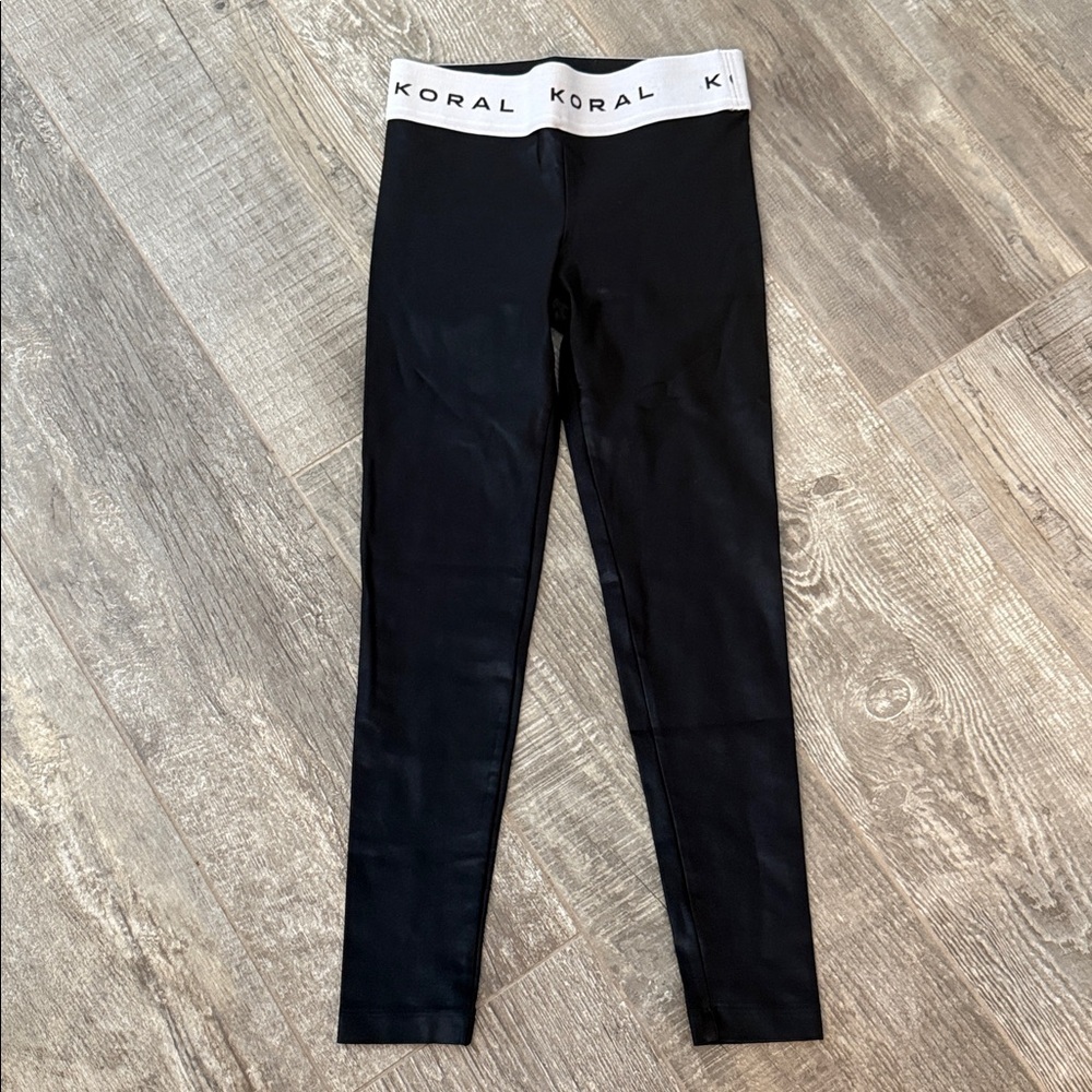 KORAL lustrous leggings band “KORAL” size small